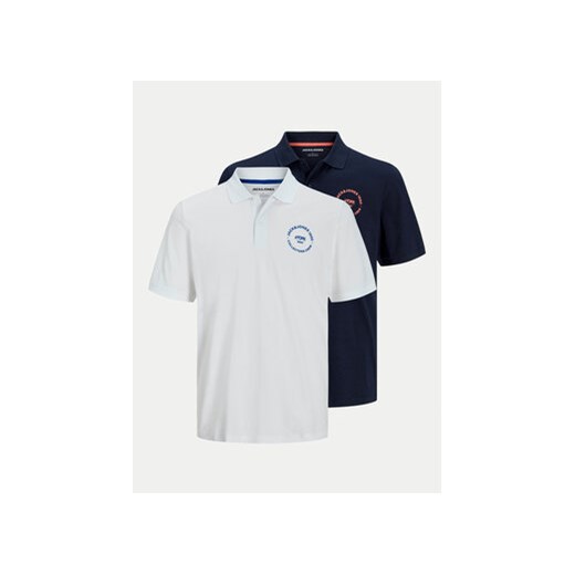 Jack&Jones Komplet 2 koszulek polo Simon 12276428 Kolorowy Regular Fit ze sklepu MODIVO w kategorii T-shirty męskie - zdjęcie 178946266