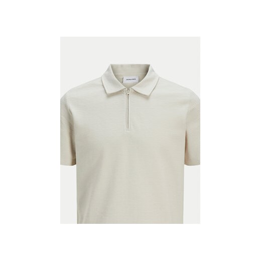 T-shirt męski beżowy Jack & Jones 