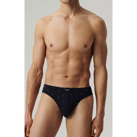 Atlantic 3-pack slipy męskie sport 3MP-191-SZM/NIE/GRA, Kolor multicolour, Rozmiar S, ATLANTIC ze sklepu Primodo w kategorii Majtki męskie - zdjęcie 178947437