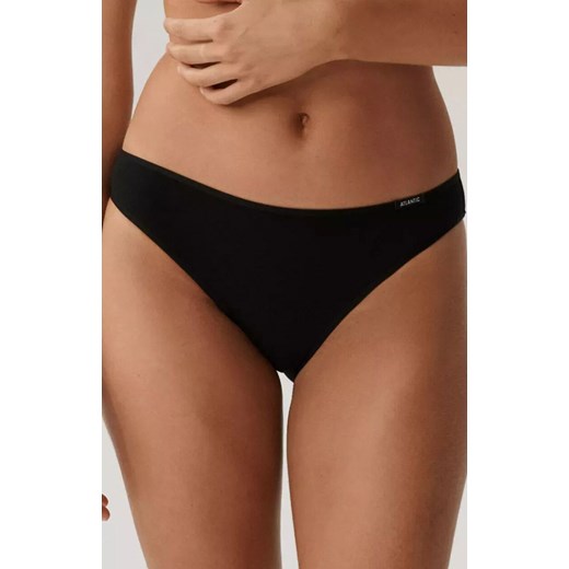 Atlantic 3-pack figi damskie sport czarne 3BLP-580, Kolor czarny, Rozmiar S, ATLANTIC ze sklepu Intymna w kategorii Majtki męskie - zdjęcie 178948447
