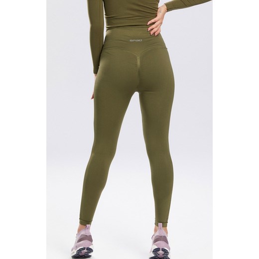 Biustonosz sportowy w kolorze khaki Adapt, Kolor khaki, Rozmiar L, Spaio ze sklepu Intymna w kategorii Biustonosze - zdjęcie 178948645