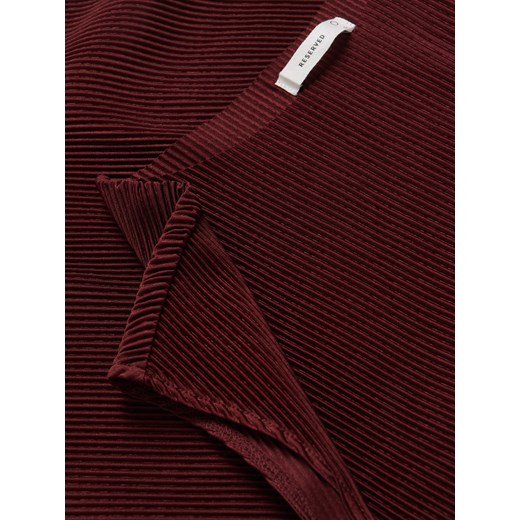 Bluzka damska czerwona Reserved na wiosnę 
