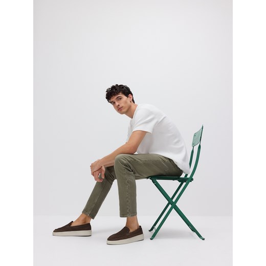 Jeansy męskie Reserved bawełniane 