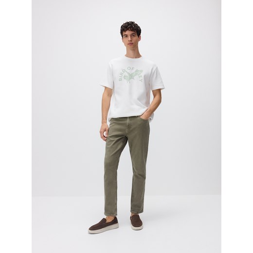 Jeansy męskie Reserved bawełniane 