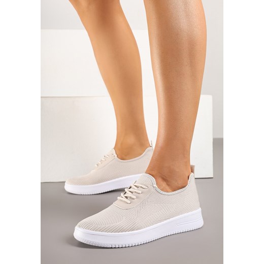 Buty sportowe damskie Born2be sneakersy wiązane