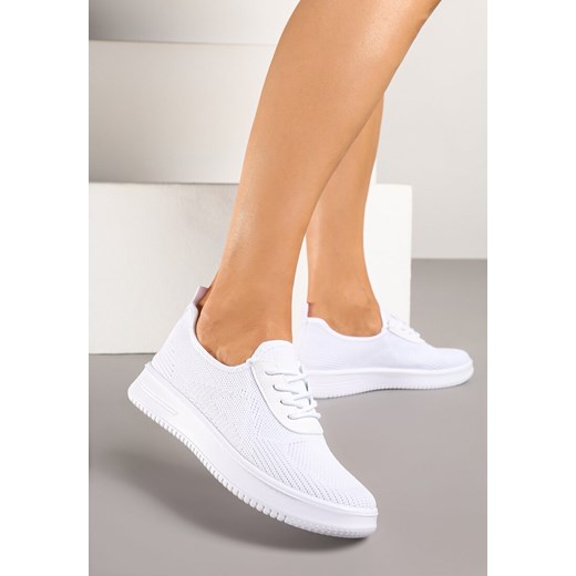 Białe Siateczkowe Buty Sportowe Sneakersy Eravessa ze sklepu renee.pl w kategorii Buty sportowe damskie - zdjęcie 178951588