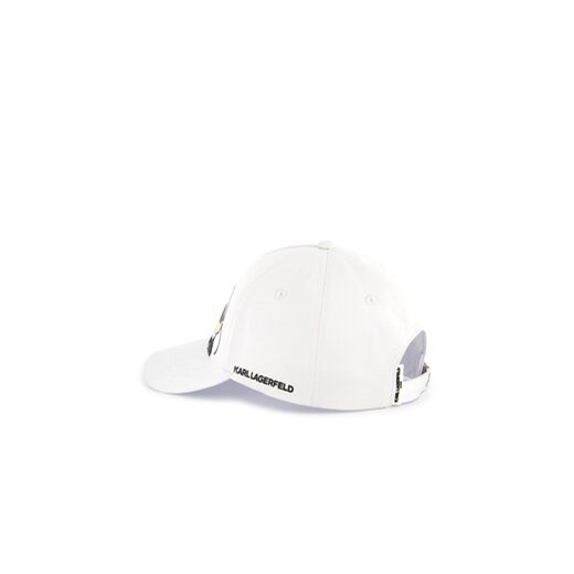 KARL LAGERFELD Czapka z daszkiem Z30393 Biały Karl Lagerfeld 58 MODIVO