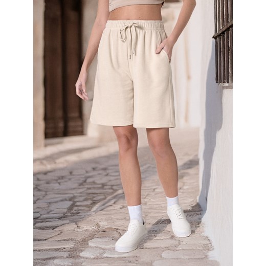 Sinsay - Szorty - kremowy Sinsay XXL Sinsay