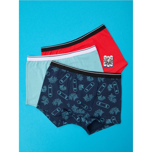 Sinsay - Bokserki 3 pack - wielobarwny - id: 018DK-MLC - marki Sinsay - 178954499 Sinsay - Bokserki 3 pack - wielobarwny ze sklepu Sinsay w kategorii Majtki dziecięce - zdjęcie 178954499