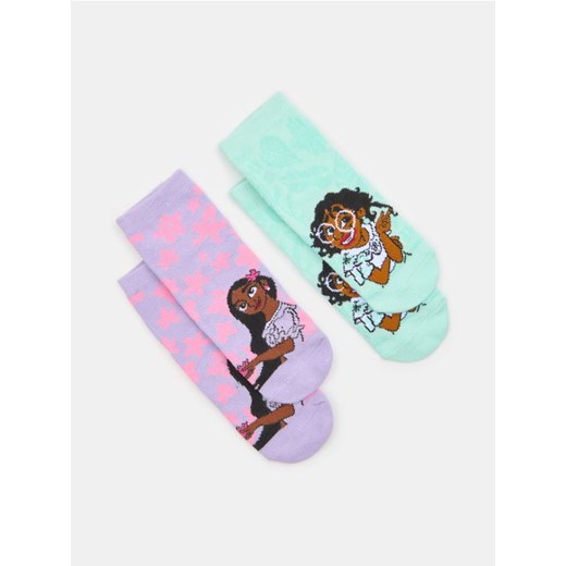 Sinsay - Skarpetki 2 pack Encanto - wielobarwny ze sklepu Sinsay w kategorii Skarpetki dziecięce - zdjęcie 178954729