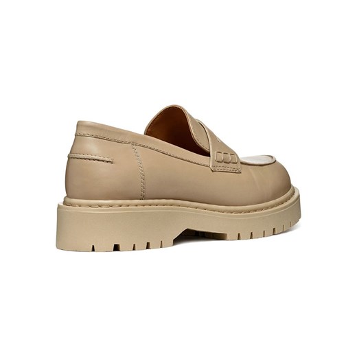 Geox Skórzane mokasyny w kolorze beżowym Geox 37 promocja Limango Polska