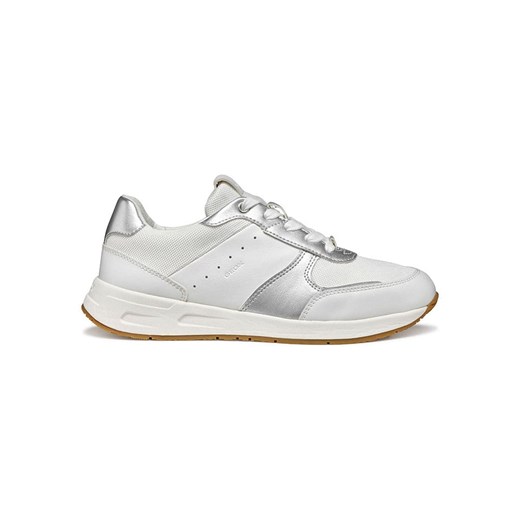 Geox Sneakersy w kolorze srebrno-białym ze sklepu Limango Polska w kategorii Buty sportowe damskie - zdjęcie 178956508