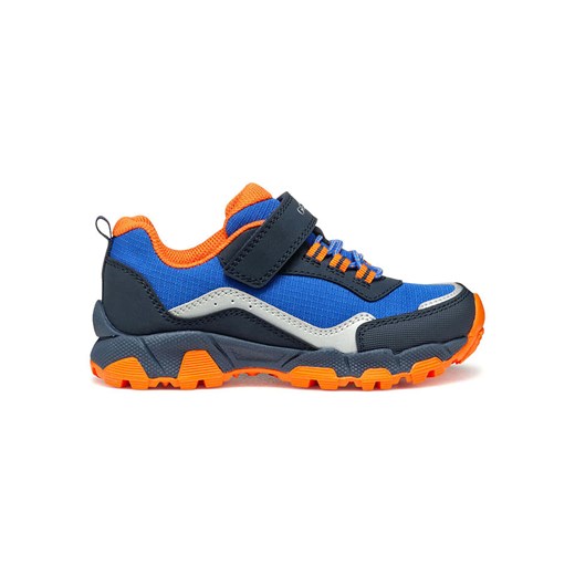 Geox Buty trekkingowe &quot;Magnetar&quot; w kolorze niebiesko-pomarańczowym ze sklepu Limango Polska w kategorii Buty trekkingowe dziecięce - zdjęcie 178956748