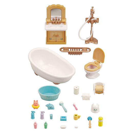 Sylvanian Families Akcesoria dla lalek “Country-style bathroom” - 3+ Sylvanian Families onesize Limango Polska okazja