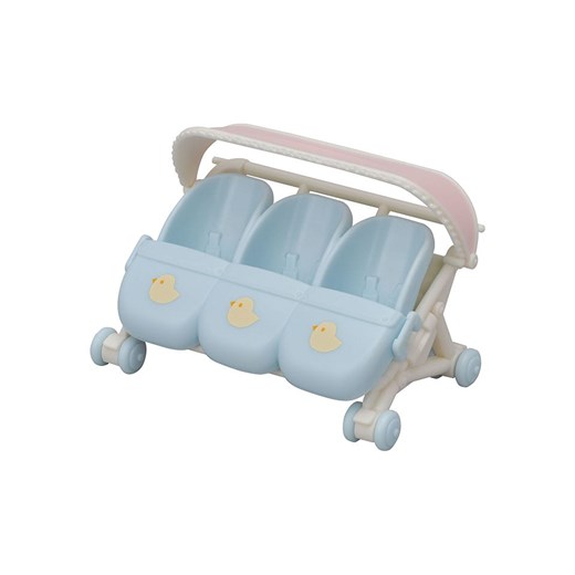 Sylvanian Families Akcesoria dla lalek &quot;Triple stroller&quot; - 3+ ze sklepu Limango Polska w kategorii Zabawki - zdjęcie 178956905