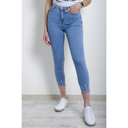 SPODNIE JEANSOWE SKINNY ze sklepu olika.com.pl w kategorii Jeansy damskie - zdjęcie 178957285