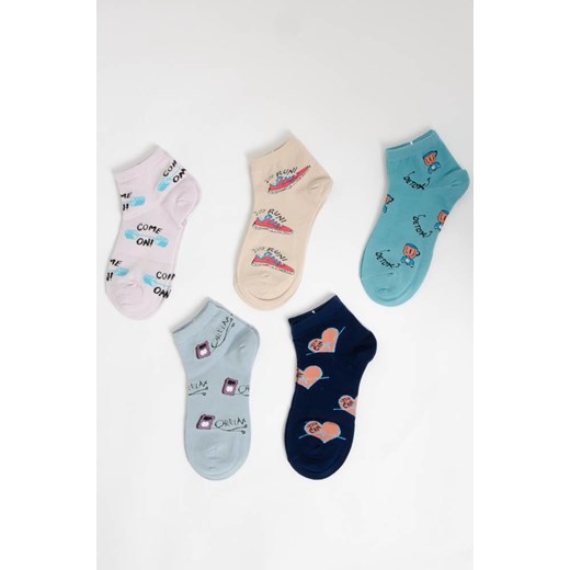 5-PACK WZORZYSTYCH SKARPETEK-AKA07 ze sklepu olika.com.pl w kategorii Skarpetki damskie - zdjęcie 178957738