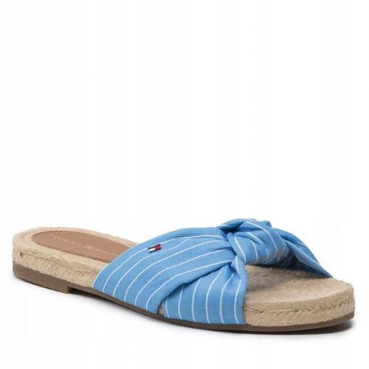 KLAPKI ESPADRYLE TOMMY HILFIGER BTA3108 ze sklepu olika.com.pl w kategorii Klapki damskie - zdjęcie 178962618