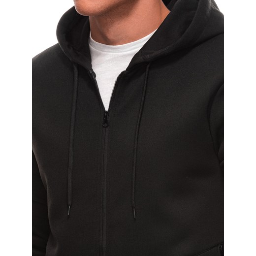 Bluza męska z kapturem 1701B - czarna Other XL Edoti