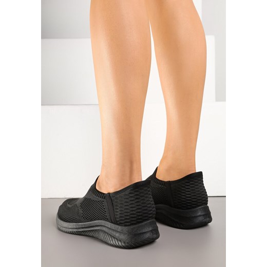 Czarne Wsuwane Buty Sportowe Sneakersy z Siateczki Kolarietia Renee 39 renee.pl promocyjna cena