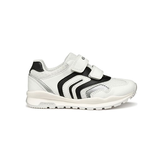 Geox Sneakersy &quot;Pavel&quot; w kolorze biało-czarnym ze sklepu Limango Polska w kategorii Buty sportowe dziecięce - zdjęcie 178976196