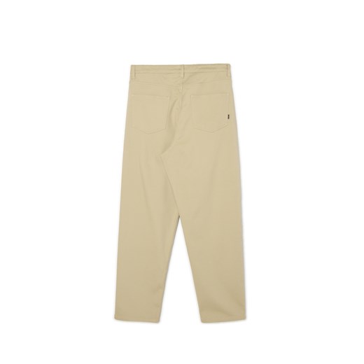 Cropp - Beżowe spodnie baggy loose - beżowy Cropp XL LONG Cropp