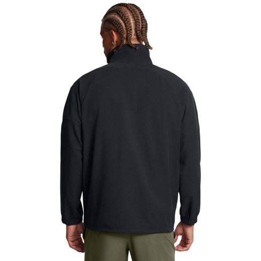 Męska bluza treningowa Under Armour UA Unstoppable Anorak - czarny ze sklepu Sportstylestory.com w kategorii Bluzy męskie - zdjęcie 178981228