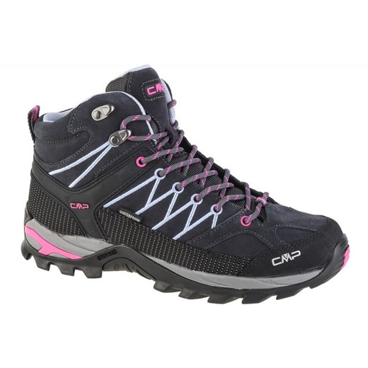Buty CMP Rigel Mid 3Q12946-66UM szare ze sklepu ButyModne.pl w kategorii Buty trekkingowe damskie - zdjęcie 178982956