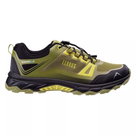 Buty Elbrus Ergides Wp 92800490690 z membraną zielone ze sklepu ButyModne.pl w kategorii Buty trekkingowe męskie - zdjęcie 178983096