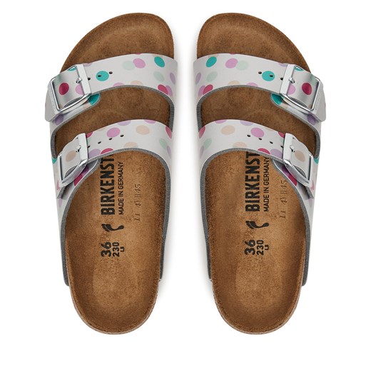 Klapki dziecięce BIRKENSTOCK bez zapięcia w nadruki