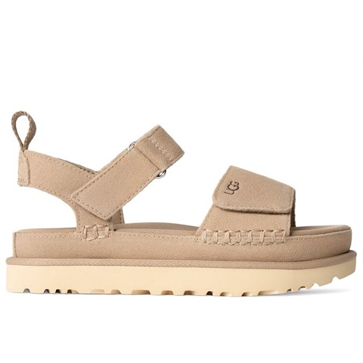 Sandały Ugg Goldenstar 1136783-SAN - beżowe ze sklepu streetstyle24.pl w kategorii Sandały damskie - zdjęcie 178984135