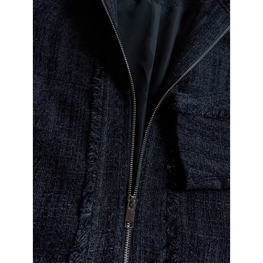 Reserved - Strukturalna kurtka - szary Reserved XS Reserved