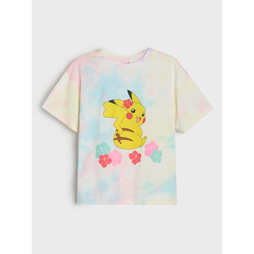 Sinsay - Koszulka Pokémon - wielobarwny Sinsay 116 Sinsay