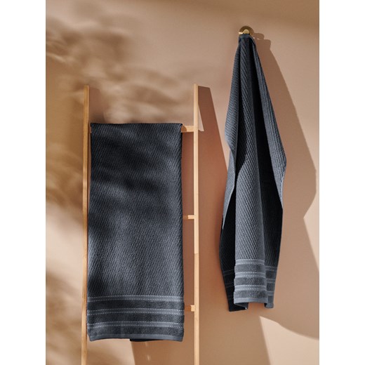 Sinsay - Ręcznik bawełniany - szary Sinsay One Size Sinsay