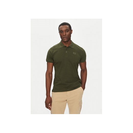 Alpha Industries Polo X-Fit 136600 Zielony Regular Fit ze sklepu MODIVO w kategorii T-shirty męskie - zdjęcie 178992188