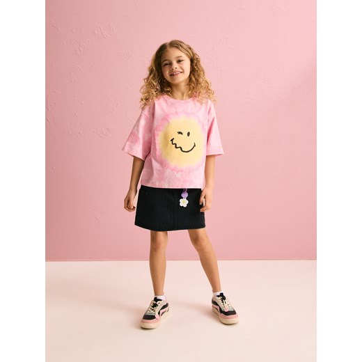 Reserved - Krótki t-shirt SmileyWorld® - wielobarwny Reserved 116 (5-6 lat) Reserved