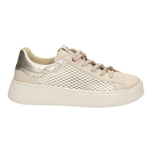 Skórzane Sneakersy Damskie Vanilia Verona Pollonus 5-1735-002 ze sklepu butyolivier w kategorii Buty sportowe damskie - zdjęcie 178994087