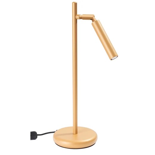 Złota elegancka lampka na biurko - M090-Natilo Lumes One Size Edinos.pl