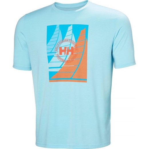 Koszulka męska Hp Race Graphic Helly Hansen ze sklepu SPORT-SHOP.pl w kategorii T-shirty męskie - zdjęcie 178996199