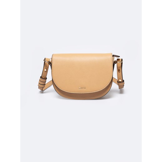 Torebka damska crossbody jasnobrązowa RR574065 801 ze sklepu Big Star w kategorii Listonoszki - zdjęcie 178999085