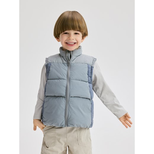 Reserved - Pikowana kamizelka - jasnoniebieski Reserved 98 (2-3 lata) Reserved