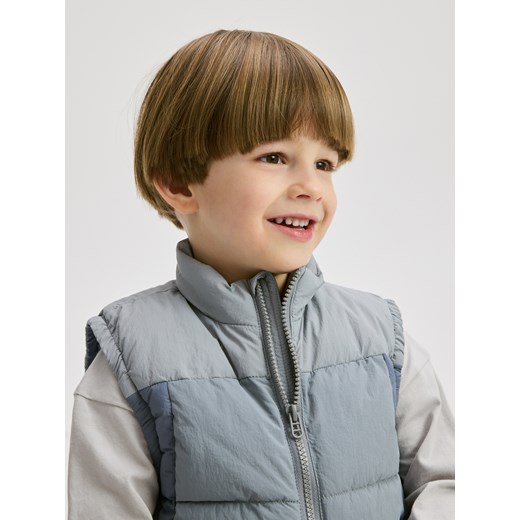 Reserved - Pikowana kamizelka - jasnoniebieski Reserved 104 (3-4 lata) Reserved