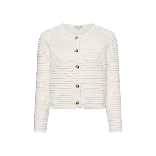 Marie Lund Kardigan damski Kobiety Bawełna écru jednolity Marie Lund XXL vangraaf okazyjna cena