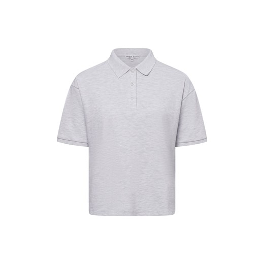 Marie Lund Damska koszulka polo Kobiety Bawełna jasny szary jednolity Marie Lund XL wyprzedaż vangraaf