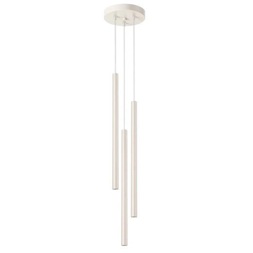 Nowoczesna elegancka lampa beżowa - 4X M087 B1-H10 ze sklepu Edinos.pl w kategorii Lampy wiszące - zdjęcie 178999786