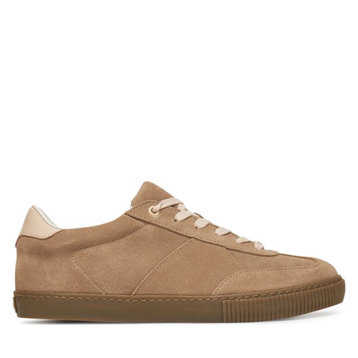Sneakersy Pollini SB15142G0MUB0104 Beżowy ze sklepu eobuwie.pl w kategorii Buty sportowe męskie - zdjęcie 179002597