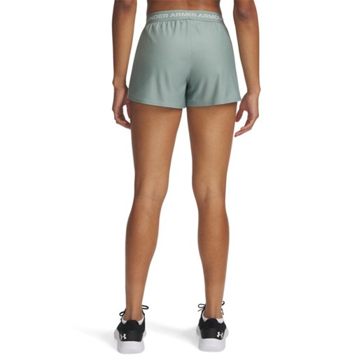 Damskie spodnie treningowe Under Armour Tech Play Up Shorts - zielone Under Armour XL Sportstylestory.com
