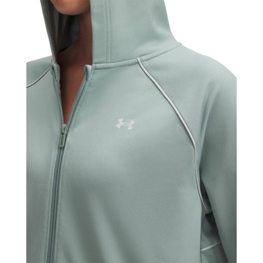 Damski dres komplet treningowy Under Armour UA Rival Tricot Tracksuit HD - zielony ze sklepu Sportstylestory.com w kategorii Bluzy damskie - zdjęcie 179003148