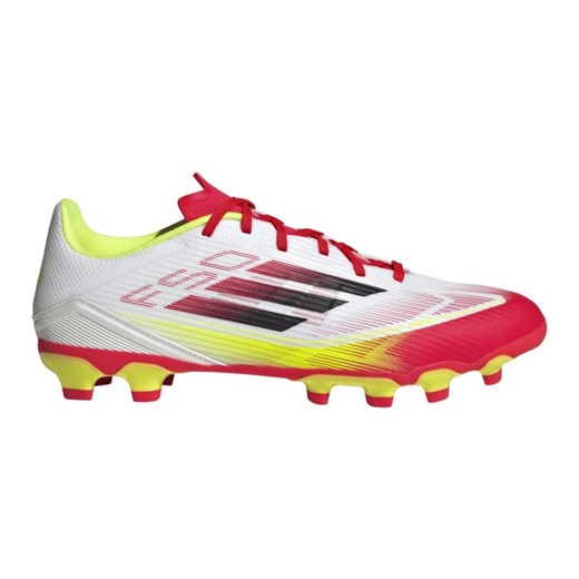 Buty piłkarskie adidas F50 League Mg IE1235 białe ze sklepu ButyModne.pl w kategorii Buty sportowe męskie - zdjęcie 179005416