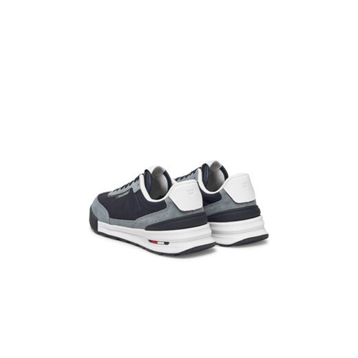 Tommy Hilfiger Sneakersy Retro Runner Seasonal FM0FM05425 Granatowy Tommy Hilfiger 46 MODIVO